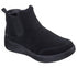 Ghete sport, dama, SKECHERS ARCH FIT LAGUNA - HARVEST MOONS 159095-BBK negru, piele intoarsa